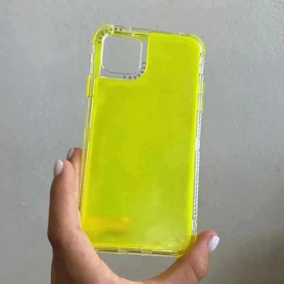 Neon Yellow Shockproof Case for iPhone 11pPro Max - Picture 2 of 5